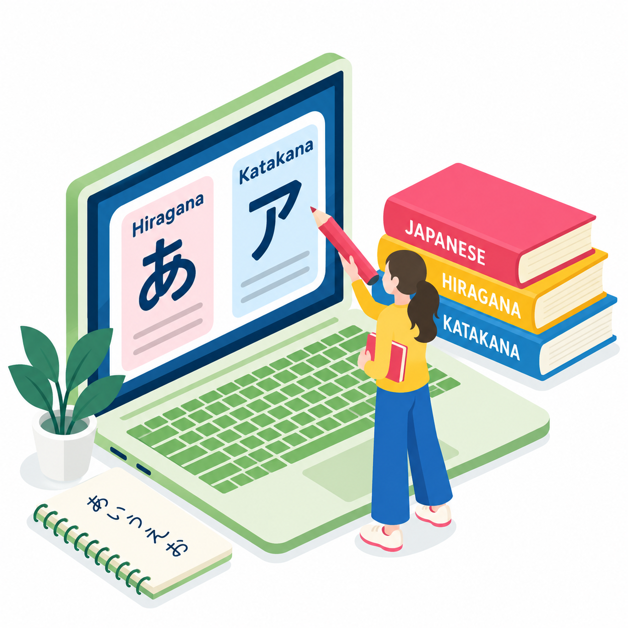 Complete Beginner Japanese Curriculum - Hiragana and Katakana